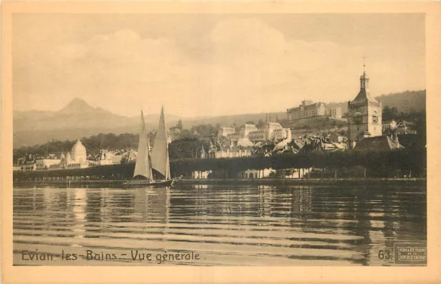 74  Evian Les Bains  Vue Generale  Collection De La Source Cachat  63