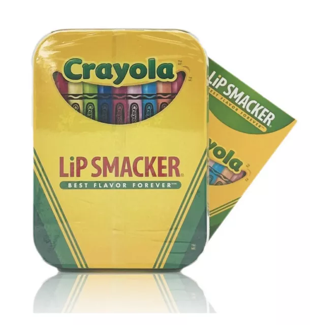 Lip Smacker Crayola Lip Balm Set Flavored - 3 Count