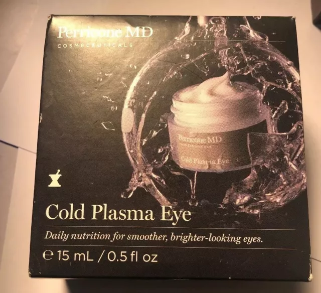 Perricone MD Froid Plasma Eye 15ml Femmes Peau Soin Tout Neuf Emballé ~