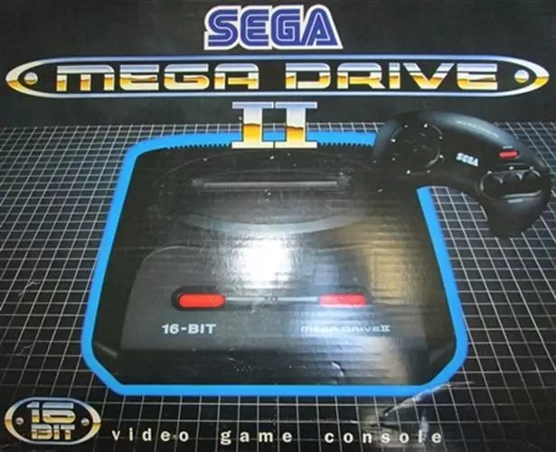 Sega Mega Drive II 2 Video Game Console Black Boxed + GAMES BUNDLE