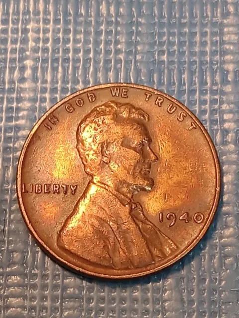 1940 Lincoln Wheat Back Penny.