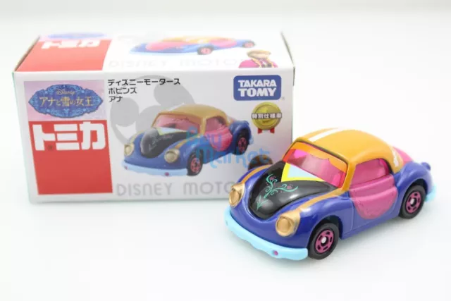 Takara Tomy Tomica Disney Motors Dream Star Snow Princess Ana Diecast Toy car