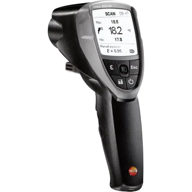 testo 835-H1 Thermomètre infrarouge Optique 50:1 -30 - +600 °C mesure par