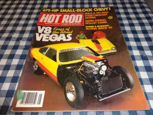 Hot Rod Magazine  May 1980 Pro Street Chevrolet Vega