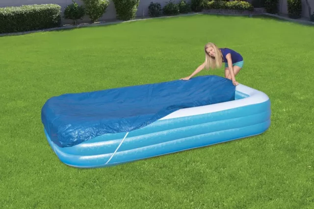 Bestway 58108 Abdeckplane Pool Poolabdeckung für Family Pool 305 x 183 x 56 cm