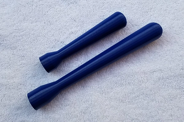 Bartender Muddler set. Standard 20cm long AND rare shorty 13cm long! BLUE