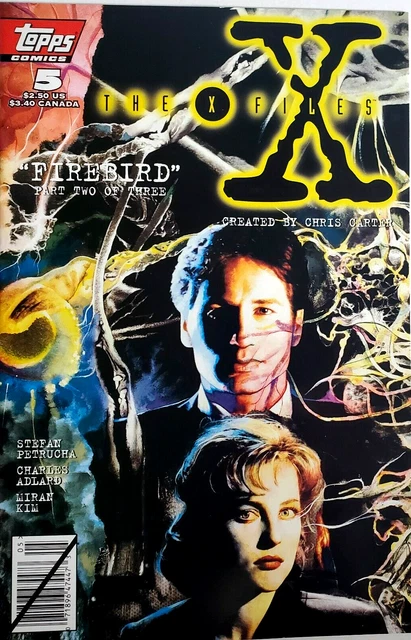 1995 Topps Comic's The X-Files #5 "Firebird" Part 2 of 3  CB-221
