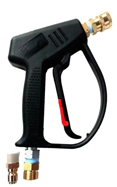 MTM M407 Power Pressure Washer Gun With Coupler For Tips 4000psi M22 or 3/8plug