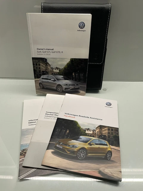 VOLKSWAGEN GOLF GTI Gtd R Mk7 5 Owners Pack Handbook Manual 17 20 volkswagen-golf-gti-gtd-r-mk7-5-owners-pack-handbook-manual-17-20