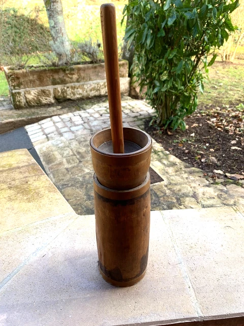 Baratte à Beurre En Bois Traditionnelle – Beurrier Wooden World