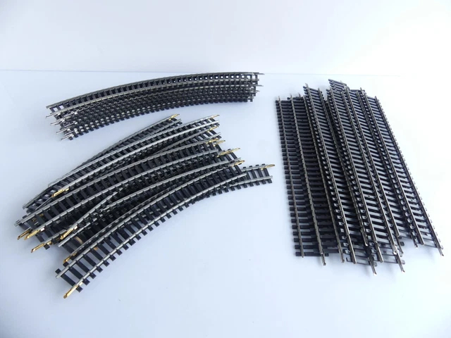 PIKO 55300 SET A / 2 RAILS DROITS 231 MM + 12 RAILS COURBES 442 MM + 1
