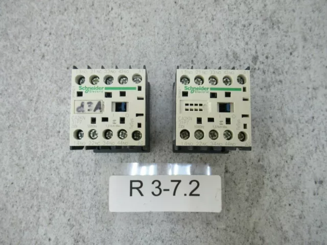 2x Schneider Electric CA2KN 31P7 Teleruttore 230V 50/60Hz 1,3N .m