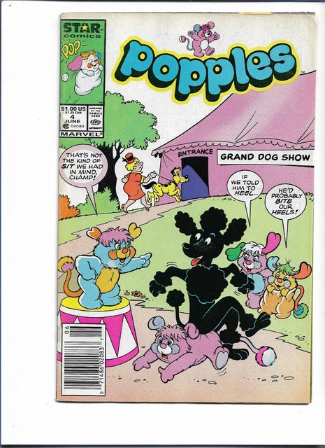 Popples#4 Vf/Nm 1986 Marvel Comics