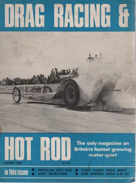 Drag Racing & Hot Rod Magazine 1967 Vintage