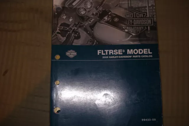 Harley Davidson 2009 FLTRSE3 Model Parts Catalog P/N 99433-09