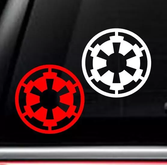 Star Wars Logo Galactic Empire Sticker Vinyl Decal Car Window