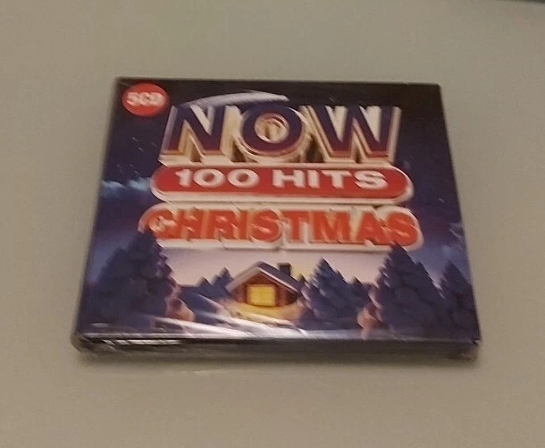 NOW 100 HITS Christmas 5CD Edition Audio CD Various Artists New Sealed
