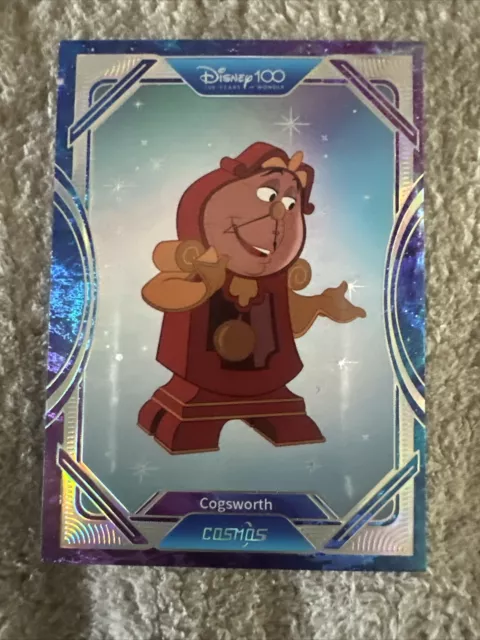 2023 Kakawow Cosmos Disney 100 All Star Silver Parallel Cogsworth