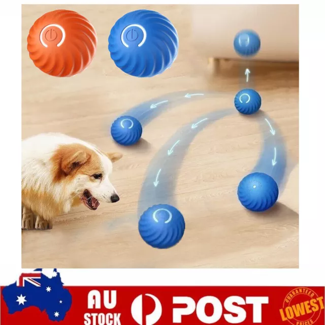 Automatic Rolling Ball Smart Cat Dog Toy Electric Pet Self-moving Kitten Game