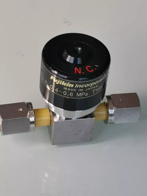 FUJIKIN Low Press NC Diaphragm Valve FPR-ND-71-6.35-2