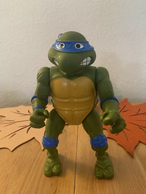 Teenage Mutant Ninja Turtles 1989 Giant Size Leonardo 13” Vintage