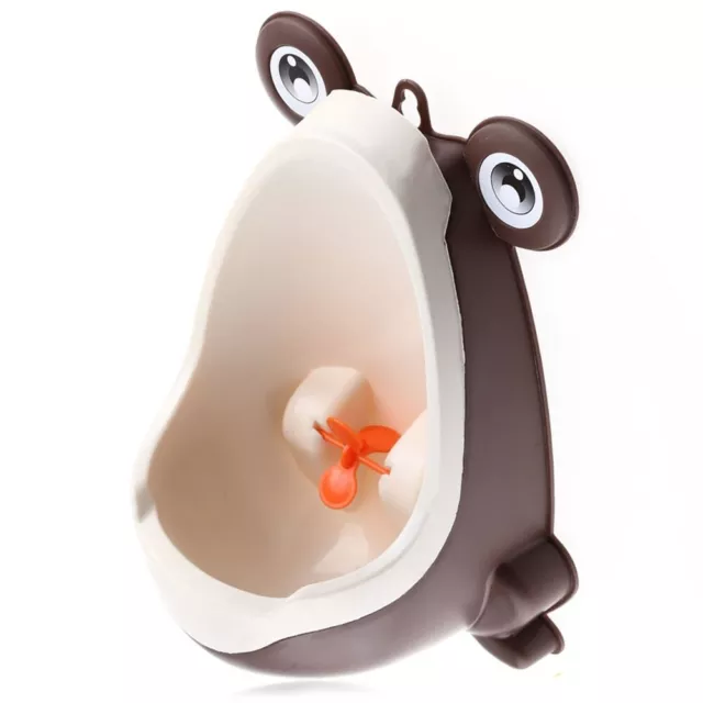 Baby Boys Standing Potty Frog Shape Wall-Mounted Urinals Toilet Training 3