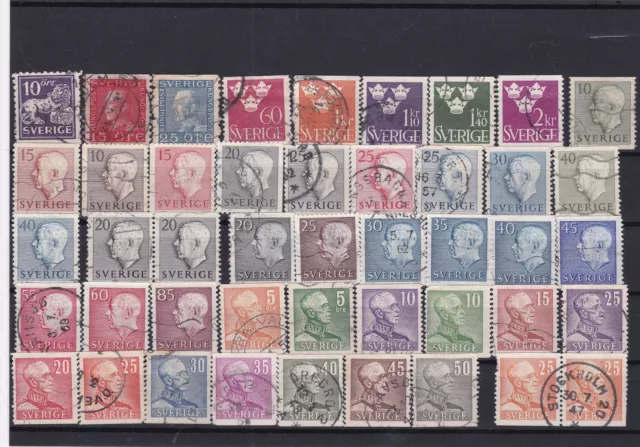 sweden stamps ref 16248