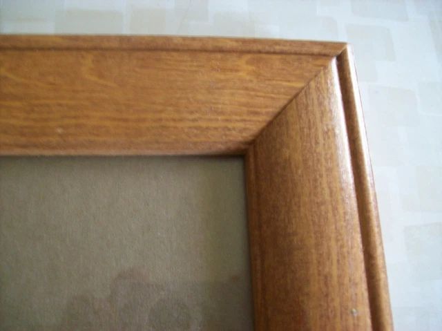 Vintage 10X12 Mission Arts & Crafts 1.25" Solid Oak Wood Frame For 8X10 Picture