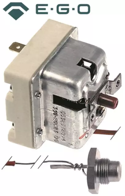 EGO 55.32572.804 Sicherheitsthermostat für Lainox GEMT40P, GGMT40P, EPGV15T 20A