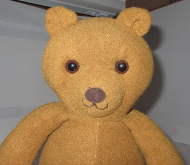 Fisher Price Mama Bear Vtg 1981 Plush Teddy Toy 14" Stuffed Soft Brown Doll 248 12