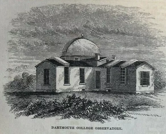 1874 American Observatories Cambridge Dartmouth Dudley Hamilton College