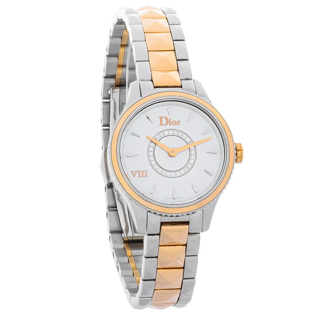 Christian Dior VIII Two Tone Diamond Swiss Quartz Watch CD1511-0M001