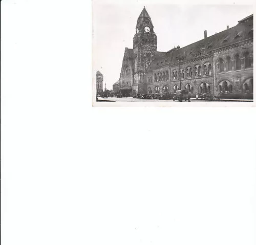 Cpa Metz La Gare Vue D´ensemble