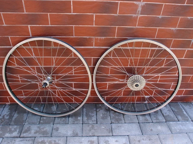 Paire De Roues 26 Pouces Alesa 9021 - Moyeux Shimano Deore XT HB-M730 Et FH-HG50 Exage