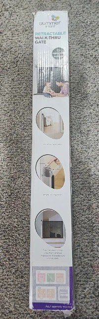 Summer Infant Retractable Walk-Thru Baby Gate