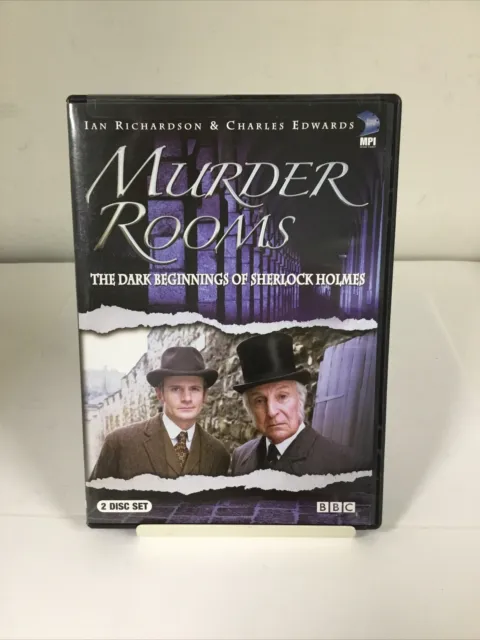Murder Rooms - The Dark Beginnings of Sherlock Holmes - BBC DVD - Ian Richardson