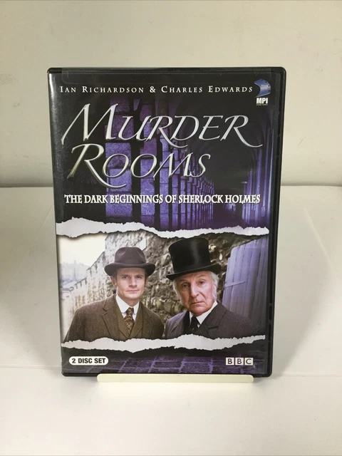 Murder Rooms - The Dark Beginnings of Sherlock Holmes - BBC DVD - Ian Richardson