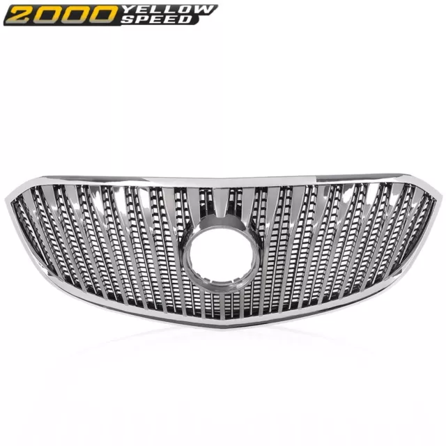 Fit For Buick Lacrosse 2014-2016 Front Bumper Grille Upper Grille Chrome