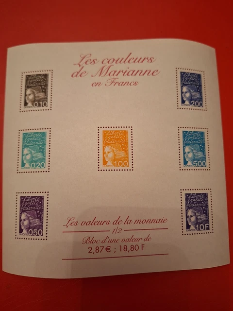 Bloc-feuillet BF 63 France Utilitaires Grandes échelles 2003 - Neuf