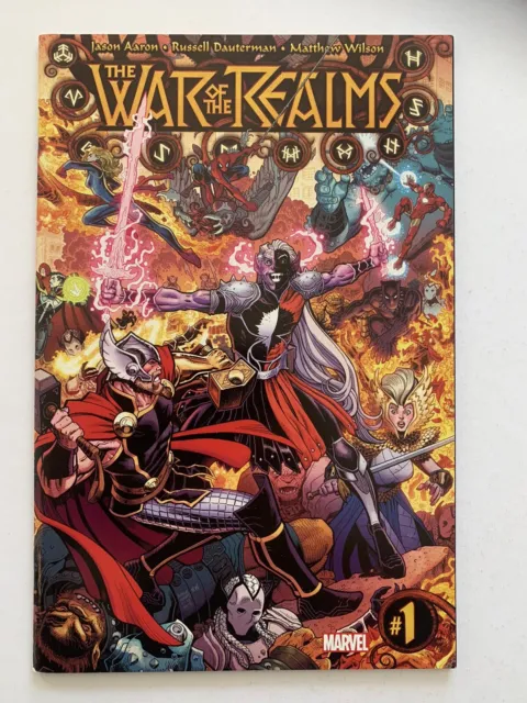 WAR OF THE REALMS #1-6 COMPLETE COMIC SET - NM (MARVEL 2019) Bagged Boarded 2