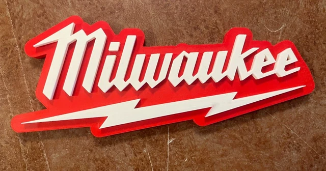 MILWAUKEE SIGN 3D Printed 14