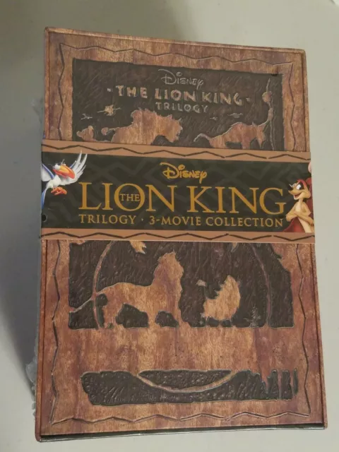 The Lion King Trilogy (Blu-ray/DVD, 2011, 8-Disc Set, Diamond Edition 3D)