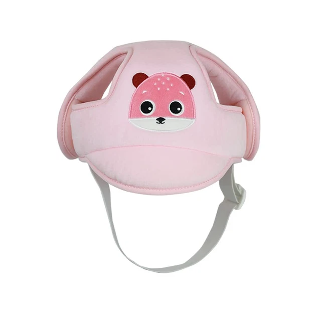 Sombrero de apoyo para cabeza de seguridad para bebé KAKIBLIN, seguridad ajustable transpirable para niños pequeños