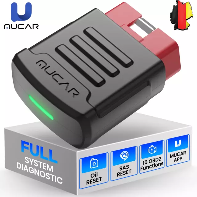 MUCAR BT200 Profi Auto Auslesegerät KFZ OBD2 Diagnosegerät Alle System Scanner