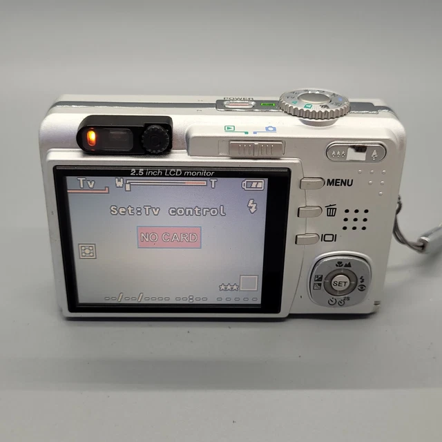 Hitachi HDC-831E 8,1 megapixel fotocamera digitale compatta argento testato 7