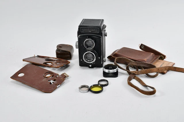 J22X68 - Rolleicord Compur cámara de caja
