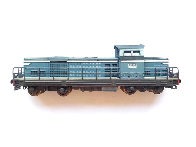LOCOMOTIVE DIESEL JOUEF BB67001 SNCF Bleue modèle HO fonctionnelle réf