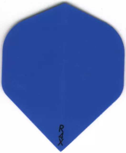 All Blue R4X Dart Flights: 3 per set