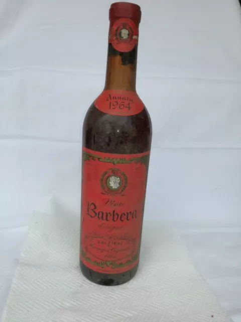 vino BARBERA 1964 di interesse collezionistico