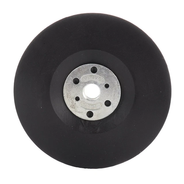 For Fiber Sand Disc Plastic 5-inch 125mm Angle Grinder M14 Back Pad Polishing